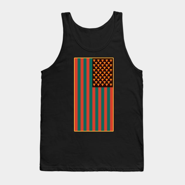 Baseball, Hot Dogs, Apple Pie and Halloween Tank Top by DanielLiamGill